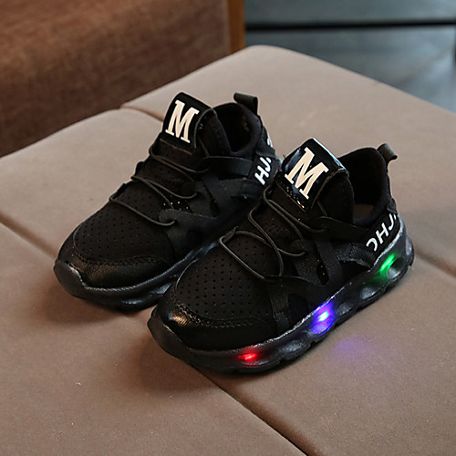 Boys' Girls' Sneakers LED Comfort LED Shoes Mesh PU Daily Outdoor Lace-up LED Luminous White Black Pink Spring & Fall Spring & Summer
Boys' Girls' Sneakers LED Comfort LED Shoes Mesh PU Daily Outdoor Lace-up LED Luminous White Black Pink Spring & Fall Spring & Summer
