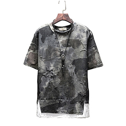 Men's T shirt Camo / Camouflage Plus Size Short Sleeve Going out Tops Cotton Light Brown Brown
Men's T shirt Camo / Camouflage Plus Size Short Sleeve Going out Tops Cotton Light Brown Brown