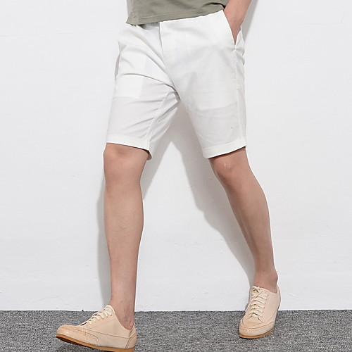 Men's Basic Plus Size Daily Shorts Pants Solid Colored White Black Khaki / Summer
Men's Basic Plus Size Daily Shorts Pants Solid Colored White Black Khaki / Summer