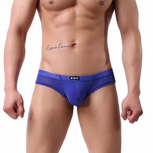 Men's Mesh Briefs Underwear / G-string Underwear - Normal, Solid Colored Low Waist White Black Purple M L XL / Club
Men's Mesh Briefs Underwear / G-string Underwear - Normal, Solid Colored Low Waist White Black Purple M L XL / Club