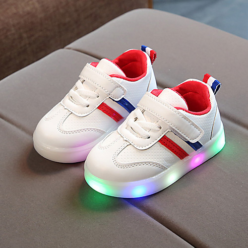 Boys' / Girls' LED / Comfort / LED Shoes PU Sneakers Toddler(9m-4ys) / Little Kids(4-7ys) Lace-up / Magic Tape / LED Black / Red / Army Green Spring & Fall / Spring & Summer / Striped
Boys' / Girls' LED / Comfort / LED Shoes PU Sneakers Toddler(9m-4ys) / Little Kids(4-7ys) Lace-up / Magic Tape / LED Black / Red / Army Green Spring & Fall / Spring & Summer / Striped