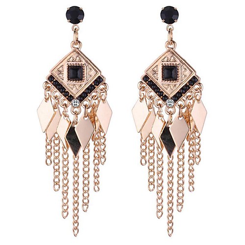 Women's Drop Earrings Hanging Earrings Long Ladies Vintage Fashion Rhinestone Earrings Jewelry Black / Red / Blue For Daily Date 1 Pair
Women's Drop Earrings Hanging Earrings Long Ladies Vintage Fashion Rhinestone Earrings Jewelry Black / Red / Blue For Daily Date 1 Pair