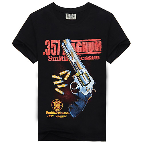 Men's Graphic Letter Print Slim T-shirt - Cotton Basic Beach Weekend Round Neck Black / Short Sleeve
Men's Graphic Letter Print Slim T-shirt - Cotton Basic Beach Weekend Round Neck Black / Short Sleeve