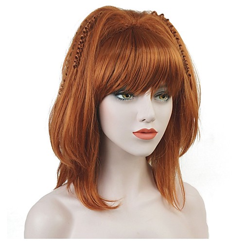 Cosplay Costume Wig Synthetic Wig Straight Bob Wig Medium Length Synthetic Hair Women's Kanekalon Hair Red StrongBeauty
Cosplay Costume Wig Synthetic Wig Straight Bob Wig Medium Length Synthetic Hair Women's Kanekalon Hair Red StrongBeauty