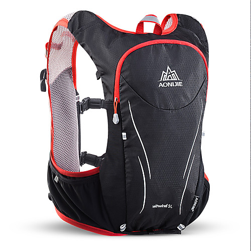 AONIJIE 5 L Hiking Backpack Hydration Backpack Pack Lightweight Breathable Outdoor Hiking Climbing Golf Nylon Black / Red Black / Green
AONIJIE 5 L Hiking Backpack Hydration Backpack Pack Lightweight Breathable Outdoor Hiking Climbing Golf Nylon Black / Red Black / Green