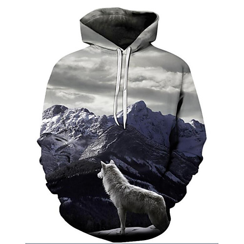 Men's Plus Size Hoodie 3D Cartoon Print Hooded Daily Going out Active Exaggerated Hoodies Sweatshirts Long Sleeve Loose Gray / Fall / Winter
Men's Plus Size Hoodie 3D Cartoon Print Hooded Daily Going out Active Exaggerated Hoodies Sweatshirts Long Sleeve Loose Gray / Fall / Winter