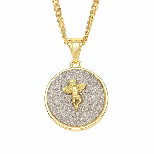 Men's Chain Necklace Charm Necklace Cuban Link Angel Wings European Trendy Hip-Hop Alloy Gold Silver 60 cm Necklace Jewelry 1pc For Street Festival
Men's Chain Necklace Charm Necklace Cuban Link Angel Wings European Trendy Hip-Hop Alloy Gold Silver 60 cm Necklace Jewelry 1pc For Street Festival