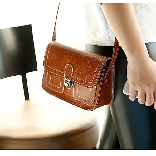 Women's Buttons PU Shoulder Messenger Bag Wine / Khaki / White / Fall & Winter
Women's Buttons PU Shoulder Messenger Bag Wine / Khaki / White / Fall & Winter