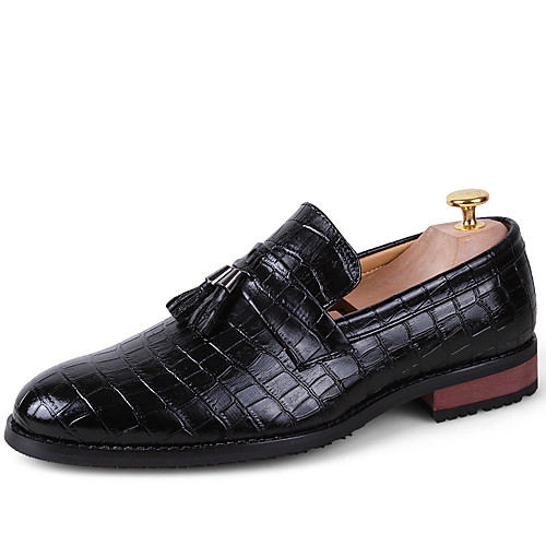 Men's Spring & Summer / Fall & Winter Casual / British Wedding Daily Loafers & Slip-Ons Faux Leather Breathable Wear Proof Light Brown / Black / Beige / Tassel
Men's Spring & Summer / Fall & Winter Casual / British Wedding Daily Loafers & Slip-Ons Faux Leather Breathable Wear Proof Light Brown / Black / Beige / Tassel