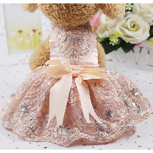 Rodents Dog Cat Dress Dog Clothes Silver Costume Husky Labrador Alaskan Malamute Silk Crystal / Rhinestone Party / Evening Ordinary XS S M L XL
Rodents Dog Cat Dress Dog Clothes Silver Costume Husky Labrador Alaskan Malamute Silk Crystal / Rhinestone Party / Evening Ordinary XS S M L XL