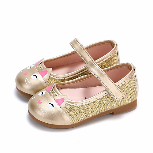 Girls' Comfort / Flower Girl Shoes PU Flats Toddler(9m-4ys) / Little Kids(4-7ys) Black / Pink / Gold Spring & Fall
Girls' Comfort / Flower Girl Shoes PU Flats Toddler(9m-4ys) / Little Kids(4-7ys) Black / Pink / Gold Spring & Fall