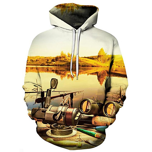 Men's Plus Size Hoodie 3D Cartoon Print Hooded Daily Going out Active Exaggerated Hoodies Sweatshirts Long Sleeve Loose White Yellow / Fall / Winter
Men's Plus Size Hoodie 3D Cartoon Print Hooded Daily Going out Active Exaggerated Hoodies Sweatshirts Long Sleeve Loose White Yellow / Fall / Winter