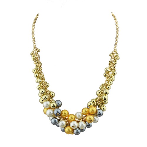 Women's Bead Necklace Thick Chain Simple Fashion Alloy White Rainbow 53.5 cm Necklace Jewelry 1pc For Party / Evening School
Women's Bead Necklace Thick Chain Simple Fashion Alloy White Rainbow 53.5 cm Necklace Jewelry 1pc For Party / Evening School