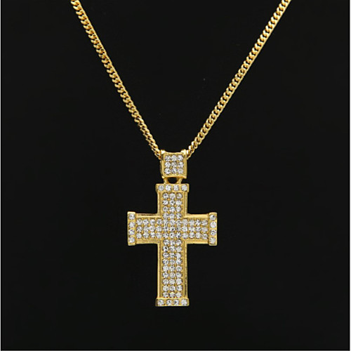 Men's Pendant Necklace Chain Necklace Cuban Link Alloy Gold 60 cm Necklace Jewelry 1pc For Street Club
Men's Pendant Necklace Chain Necklace Cuban Link Alloy Gold 60 cm Necklace Jewelry 1pc For Street Club