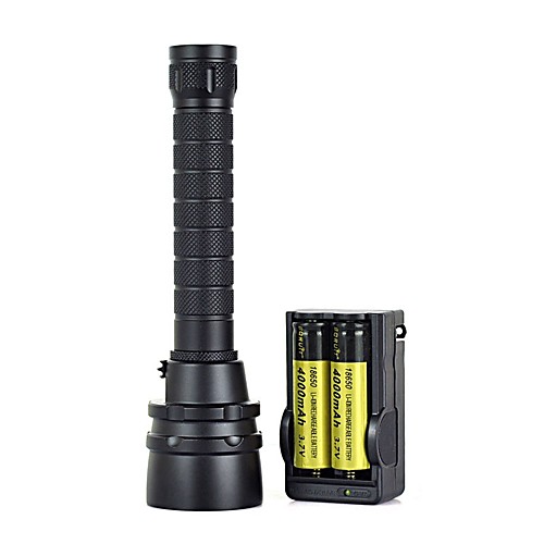 

7000 lm LED Flashlights / Torch LED 1 Mode Waterproof / Portable / Professional
