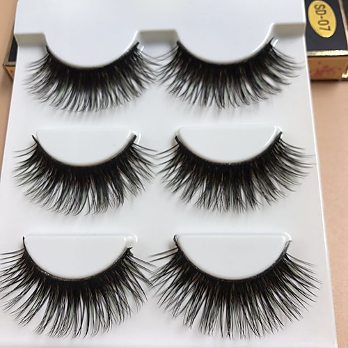 Eyelash Extensions False Eyelashes 6 pcs Best Quality Volumized Curly Fiber Event / Party Daily Wear Thick Natural Long - Makeup Daily Makeup Halloween Makeup Party Makeup Professional Trendy Cosmetic
Eyelash Extensions False Eyelashes 6 pcs Best Quality Volumized Curly Fiber Event / Party Daily Wear Thick Natural Long - Makeup Daily Makeup Halloween Makeup Party Makeup Professional Trendy Cosmetic