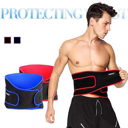 

AOLIKES Waist Trimmer / Sauna Belt 1 pcs Sports Lycra Exercise & Fitness Gym Workout Workout Stretchy Breathable Adjustable / Retractable Training For Men's Waist