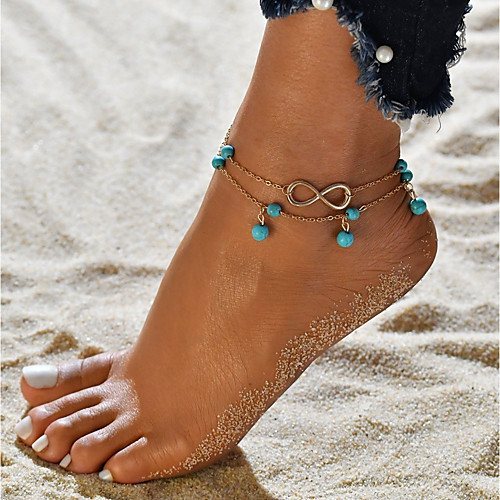 Ankle Bracelet Ladies Trendy Romantic Women's Body Jewelry For Gift Going out Single Strand Alloy Infinity Gold
Ankle Bracelet Ladies Trendy Romantic Women's Body Jewelry For Gift Going out Single Strand Alloy Infinity Gold