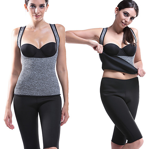 Sweat Workout Tank Neoprene Stretchy Weight Loss Slimming Body Sculptor Fat Burner Yoga Exercise & Fitness Running For Waist & Back Abdomen
Sweat Workout Tank Neoprene Stretchy Weight Loss Slimming Body Sculptor Fat Burner Yoga Exercise & Fitness Running For Waist & Back Abdomen