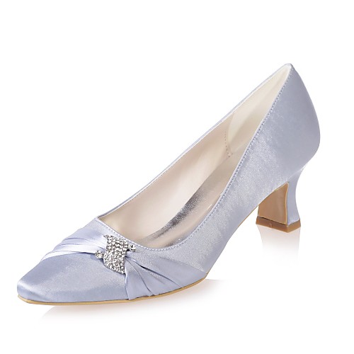Women's Wedding Shoes Spool Heel Square Toe Basic Pump Wedding Party & Evening Satin Rhinestone Solid Colored White Purple Blue
Women's Wedding Shoes Spool Heel Square Toe Basic Pump Wedding Party & Evening Satin Rhinestone Solid Colored White Purple Blue