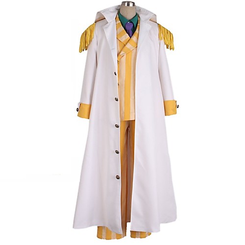 Inspired by One Piece Borsalino Anime Cosplay Costumes Japanese Cosplay Suits Color Block Long Sleeve Coat Blouse Pants For Men's / Cloak / Tie / Cloak / Tie
Inspired by One Piece Borsalino Anime Cosplay Costumes Japanese Cosplay Suits Color Block Long Sleeve Coat Blouse Pants For Men's / Cloak / Tie / Cloak / Tie