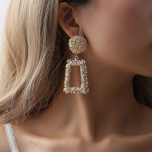 Women's Drop Earrings Hollow Out Creative Ladies Geometric Hyperbole Elegant Oversized Earrings Jewelry Silver / Yellow / Red For Party Street Bar 1 Pair
Women's Drop Earrings Hollow Out Creative Ladies Geometric Hyperbole Elegant Oversized Earrings Jewelry Silver / Yellow / Red For Party Street Bar 1 Pair