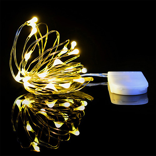 2m String Lights 20 LEDs Dip Led 1 set Warm White White Multi Color Creative Decorative Batteries Powered
2m String Lights 20 LEDs Dip Led 1 set Warm White White Multi Color Creative Decorative Batteries Powered