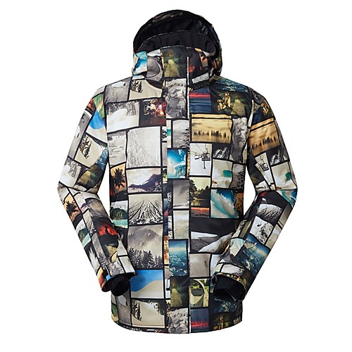 GSOU SNOW Men's Ski Jacket Ski / Snowboard Winter Sports Ski Skiing Winter Sports POLY Top Ski Wear / Camo / Camouflage
GSOU SNOW Men's Ski Jacket Ski / Snowboard Winter Sports Ski Skiing Winter Sports POLY Top Ski Wear / Camo / Camouflage