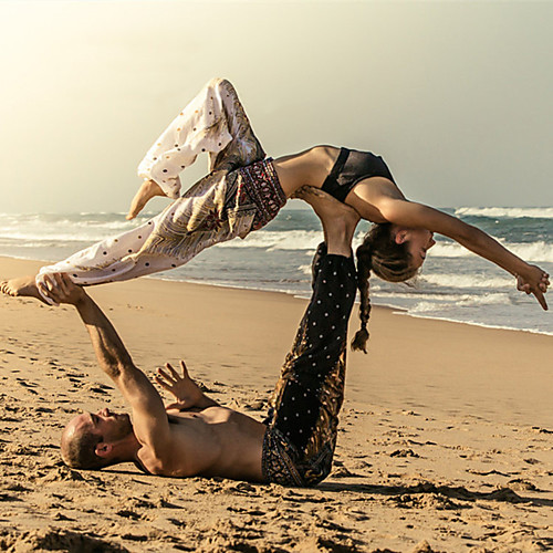 Women's High Waist Yoga Pants Harem Pocket Bloomers Breathable Bohemian Boho Mineral Green Peacock Blue White Cotton Fitness Pilates Dance Sports Activewear Stretchy Loose / Casual
Women's High Waist Yoga Pants Harem Pocket Bloomers Breathable Bohemian Boho Mineral Green Peacock Blue White Cotton Fitness Pilates Dance Sports Activewear Stretchy Loose / Casual