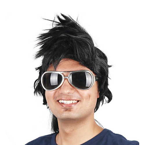 Synthetic Wig Cosplay Wig Straight Bob Wig Short Natural Black Synthetic Hair 14 inch Men's Cosplay For European Black
Synthetic Wig Cosplay Wig Straight Bob Wig Short Natural Black Synthetic Hair 14 inch Men's Cosplay For European Black
