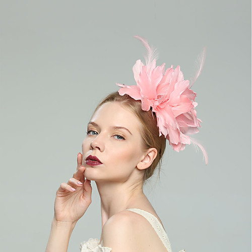 Feathers Fascinators with Solid 1pc Wedding / Special Occasion / Horse Race Headpiece
Feathers Fascinators with Solid 1pc Wedding / Special Occasion / Horse Race Headpiece