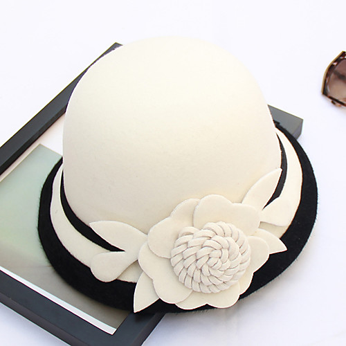 Other Material Hats with Flower 1pc Wedding / Party / Evening / Tea Party Headpiece
Other Material Hats with Flower 1pc Wedding / Party / Evening / Tea Party Headpiece