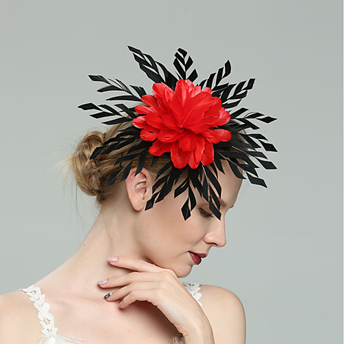 Feathers Fascinators with Feather 1pc Wedding / Special Occasion / Horse Race Headpiece
Feathers Fascinators with Feather 1pc Wedding / Special Occasion / Horse Race Headpiece