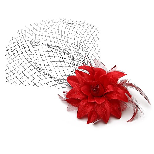 Net Fascinators with Flower 1pc Wedding / Special Occasion / Birthday Headpiece
Net Fascinators with Flower 1pc Wedding / Special Occasion / Birthday Headpiece