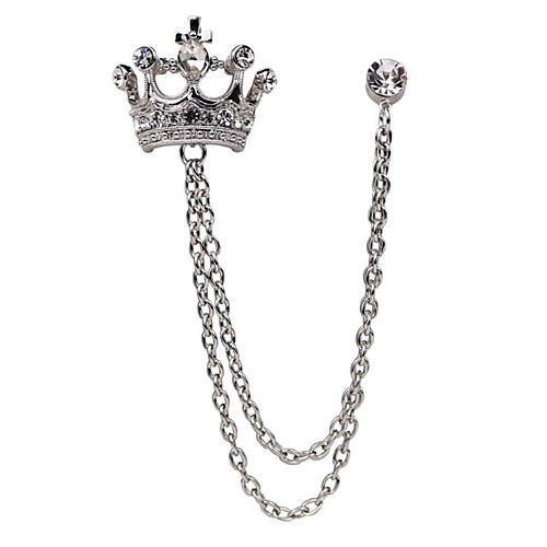 Men's Cubic Zirconia Brooches Stylish Link / Chain Elegant Fashion British Brooch Jewelry Gold Silver For Daily Evening Party
Men's Cubic Zirconia Brooches Stylish Link / Chain Elegant Fashion British Brooch Jewelry Gold Silver For Daily Evening Party