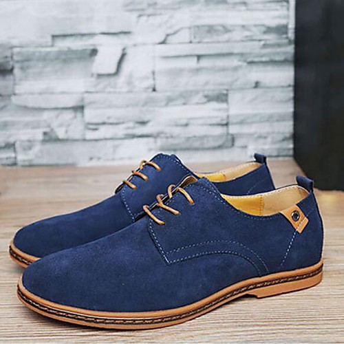 Men's Dress Shoes Comfort Shoes Spring / Fall Classic / Casual / British Daily Outdoor Office & Career Oxfords Suede Wear Proof Yellow / Red / Blue / EU42
Men's Dress Shoes Comfort Shoes Spring / Fall Classic / Casual / British Daily Outdoor Office & Career Oxfords Suede Wear Proof Yellow / Red / Blue / EU42