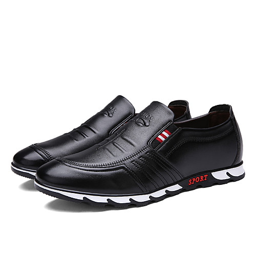 Men's Summer / Fall Casual / Chinoiserie Daily Outdoor Loafers & Slip-Ons Faux Leather Breathable Non-slipping Black / Brown
Men's Summer / Fall Casual / Chinoiserie Daily Outdoor Loafers & Slip-Ons Faux Leather Breathable Non-slipping Black / Brown