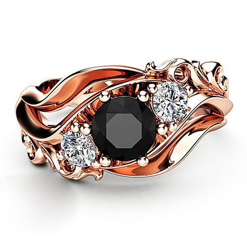 Ring Obsidian Vintage Style Rose Gold Copper Obsidian Rose Gold Plated Petal Ladies Elegant Korean 1pc 6 7 8 9 10 / Women's / Imitation Diamond
Ring Obsidian Vintage Style Rose Gold Copper Obsidian Rose Gold Plated Petal Ladies Elegant Korean 1pc 6 7 8 9 10 / Women's / Imitation Diamond