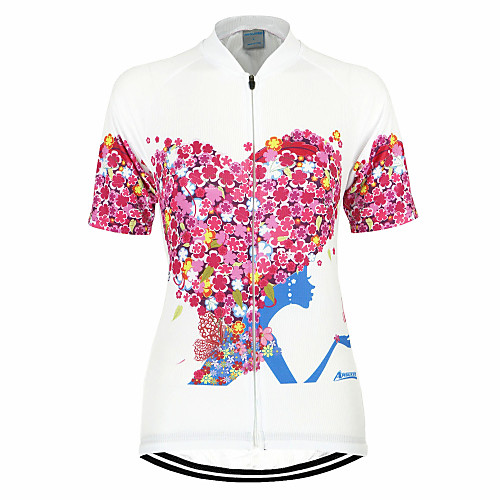 Arsuxeo Women's Short Sleeve Cycling Jersey Red Floral Botanical Bike Jersey Top Mountain Bike MTB Road Bike Cycling Breathable Quick Dry Anatomic Design Sports 100% Polyester Clothing Apparel
Arsuxeo Women's Short Sleeve Cycling Jersey Red Floral Botanical Bike Jersey Top Mountain Bike MTB Road Bike Cycling Breathable Quick Dry Anatomic Design Sports 100% Polyester Clothing Apparel
