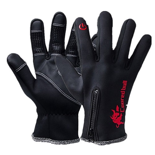 Winter Bike Gloves / Cycling Gloves Ski Gloves Mountain Bike MTB Thermal / Warm Touch Screen Waterproof Windproof Full Finger Gloves Touch Screen Gloves Sports Gloves Fleece Black for Adults' Ski
Winter Bike Gloves / Cycling Gloves Ski Gloves Mountain Bike MTB Thermal / Warm Touch Screen Waterproof Windproof Full Finger Gloves Touch Screen Gloves Sports Gloves Fleece Black for Adults' Ski