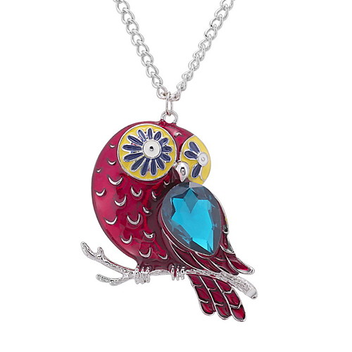 Women's Charms Stylish Long Owl Ladies Unique Design Vintage Hyperbole Glass Alloy White / Red Gold / White White / Blue White / Green Gold Necklace Jewelry 1pc / pack For Wedding Carnival
Women's Charms Stylish Long Owl Ladies Unique Design Vintage Hyperbole Glass Alloy White / Red Gold / White White / Blue White / Green Gold Necklace Jewelry 1pc / pack For Wedding Carnival