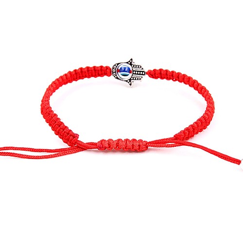 

Women's Loom Bracelet Braided Creative Ladies Fashion Chinoiserie Cord Bracelet Jewelry Red For Daily School
