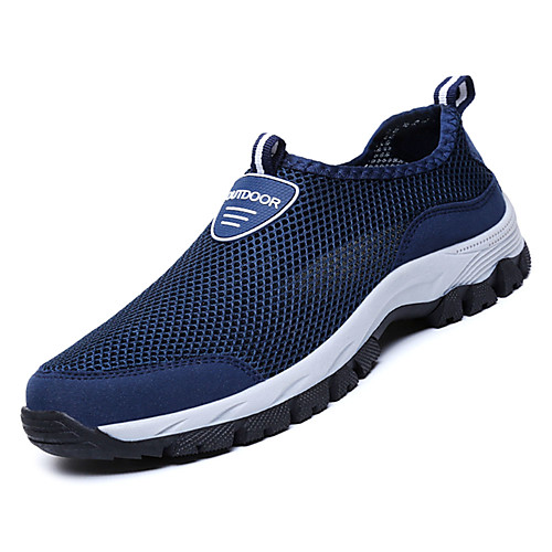 Men's Comfort Shoes Mesh / PU Fall Casual Athletic Shoes Walking Shoes Non-slipping Blue / Black / Gray / EU42
Men's Comfort Shoes Mesh / PU Fall Casual Athletic Shoes Walking Shoes Non-slipping Blue / Black / Gray / EU42