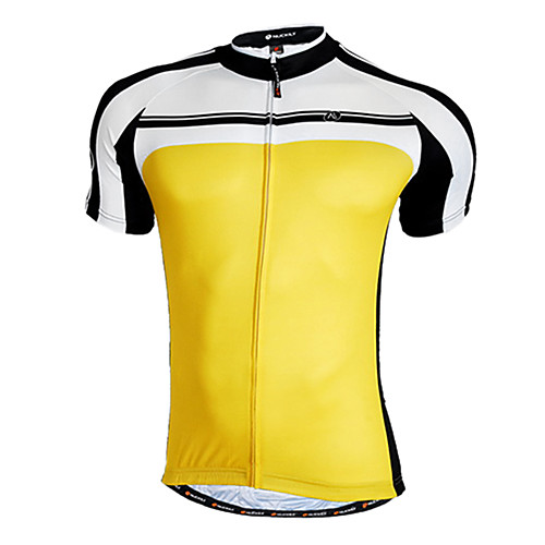 Nuckily Men's Short Sleeve Cycling Jersey Yellow Red Blue Patchwork Bike Jersey Top Mountain Bike MTB Road Bike Cycling Breathable Quick Dry Sports Clothing Apparel / Advanced / Advanced / SBS Zipper
Nuckily Men's Short Sleeve Cycling Jersey Yellow Red Blue Patchwork Bike Jersey Top Mountain Bike MTB Road Bike Cycling Breathable Quick Dry Sports Clothing Apparel / Advanced / Advanced / SBS Zipper