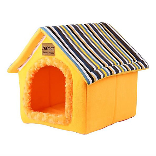 Dog Cat Bed Tent Cave Bed Pet House Stripes Warm Folding Fabric for Large Medium Small Dogs and Cats
Dog Cat Bed Tent Cave Bed Pet House Stripes Warm Folding Fabric for Large Medium Small Dogs and Cats