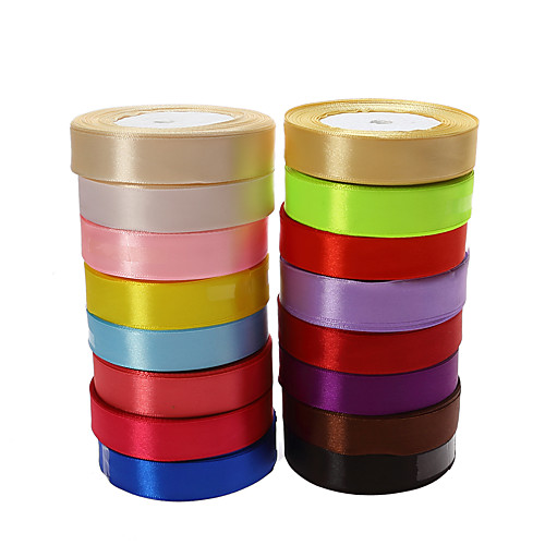 Solid Colored Satin Wedding Ribbons Piece/Set Satin Ribbon Decorate favor holder / Decorate gift box
Solid Colored Satin Wedding Ribbons Piece/Set Satin Ribbon Decorate favor holder / Decorate gift box
