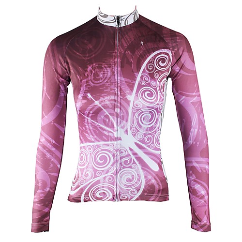 ILPALADINO Women's Long Sleeve Cycling Jersey Winter Fleece Elastane Violet Butterfly Bike Jersey Top Mountain Bike MTB Road Bike Cycling Thermal / Warm Fleece Lining Ultraviolet Resistant Sports
ILPALADINO Women's Long Sleeve Cycling Jersey Winter Fleece Elastane Violet Butterfly Bike Jersey Top Mountain Bike MTB Road Bike Cycling Thermal / Warm Fleece Lining Ultraviolet Resistant Sports