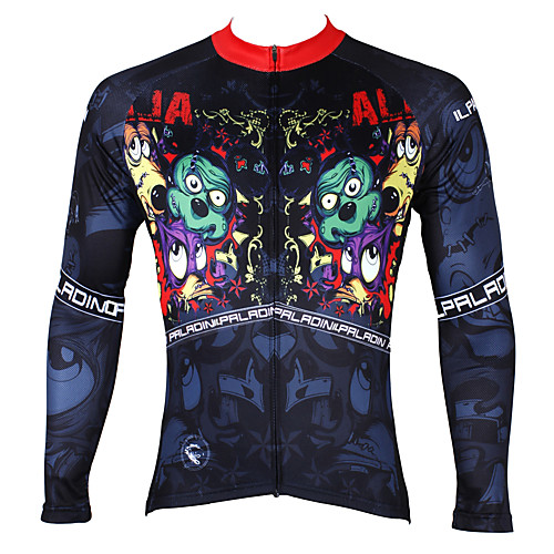 ILPALADINO Men's Long Sleeve Cycling Jersey Winter Fleece Elastane Black Bike Jersey Top Mountain Bike MTB Road Bike Cycling Thermal / Warm Fleece Lining Ultraviolet Resistant Sports Clothing Apparel
ILPALADINO Men's Long Sleeve Cycling Jersey Winter Fleece Elastane Black Bike Jersey Top Mountain Bike MTB Road Bike Cycling Thermal / Warm Fleece Lining Ultraviolet Resistant Sports Clothing Apparel