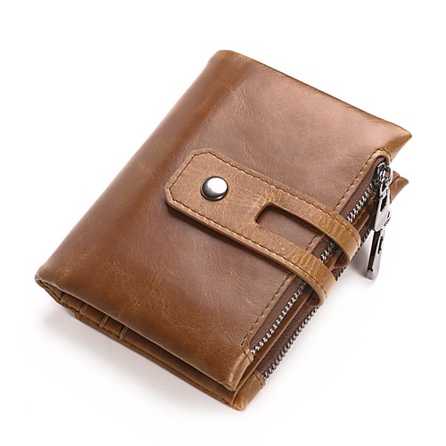 Men's Bags Nappa Leather Wallet Zipper Embossed Solid Color Daily Outdoor Dark Brown Black Dark Red Brown
Men's Bags Nappa Leather Wallet Zipper Embossed Solid Color Daily Outdoor Dark Brown Black Dark Red Brown