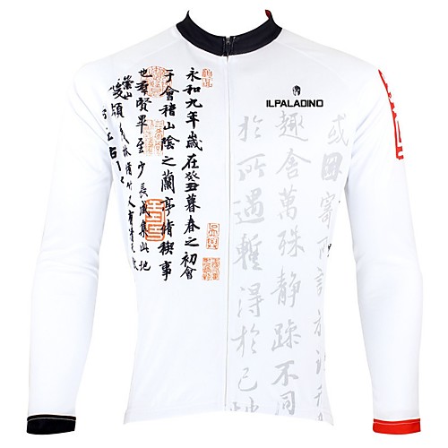 ILPALADINO Men's Long Sleeve Cycling Jersey Winter Fleece Elastane White Bike Jersey Top Mountain Bike MTB Road Bike Cycling Thermal / Warm Fleece Lining Ultraviolet Resistant Sports Clothing Apparel
ILPALADINO Men's Long Sleeve Cycling Jersey Winter Fleece Elastane White Bike Jersey Top Mountain Bike MTB Road Bike Cycling Thermal / Warm Fleece Lining Ultraviolet Resistant Sports Clothing Apparel